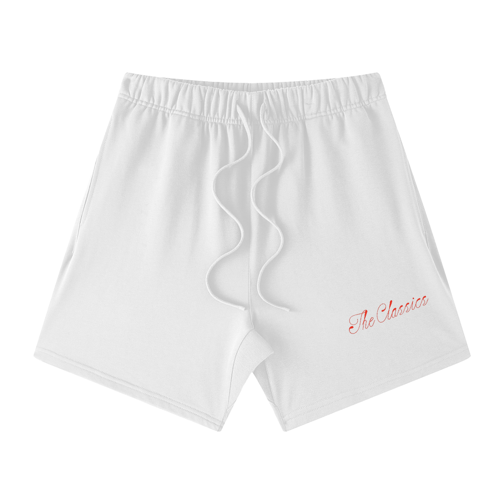 Unisex Earth Tone Loose Fit Cotton Shorts