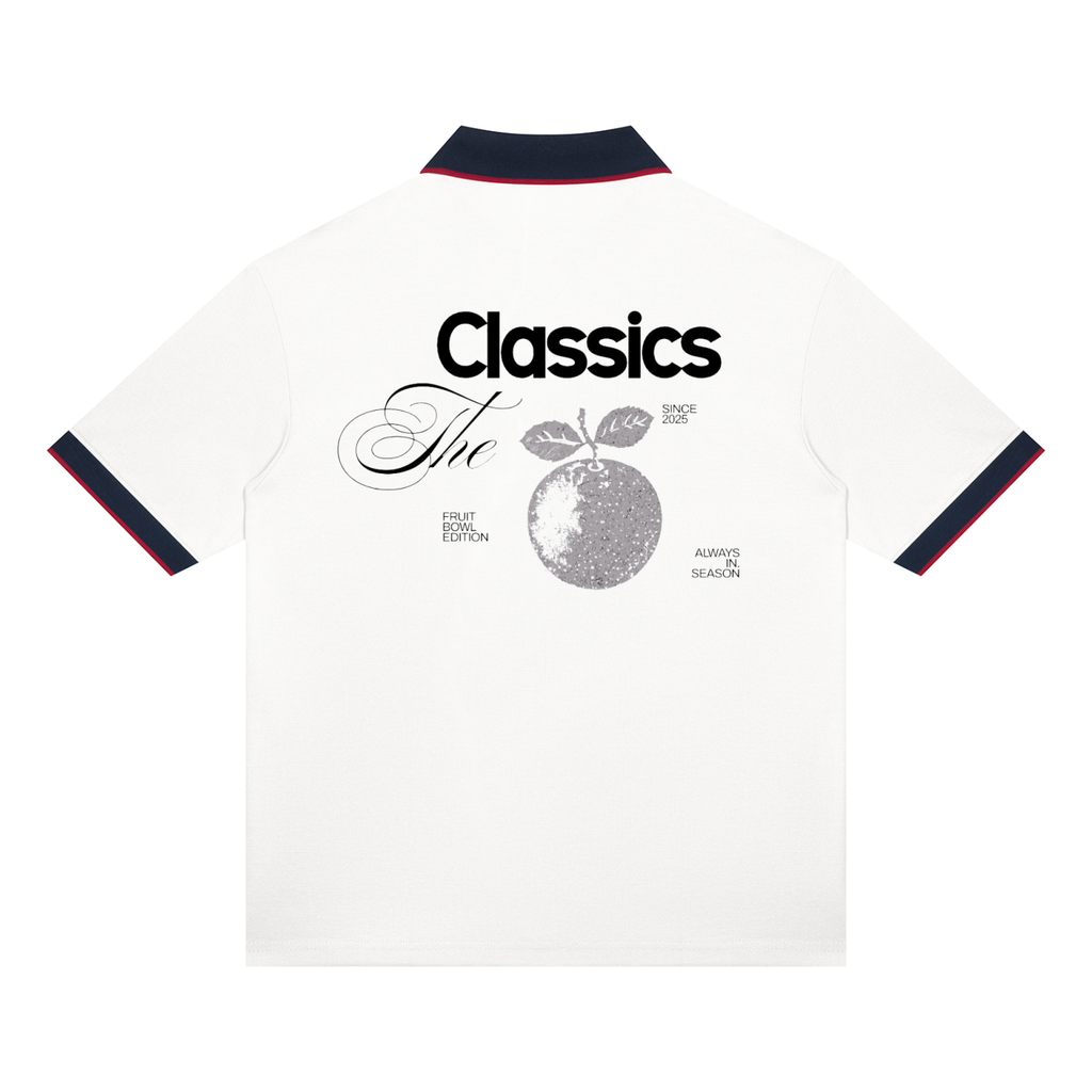 Unisex Color Block Polo Shirt