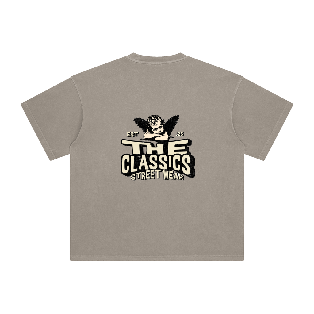 Enzyme Washed T-Shirt