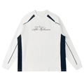 Contrast Panel Raglan Sweatshirt