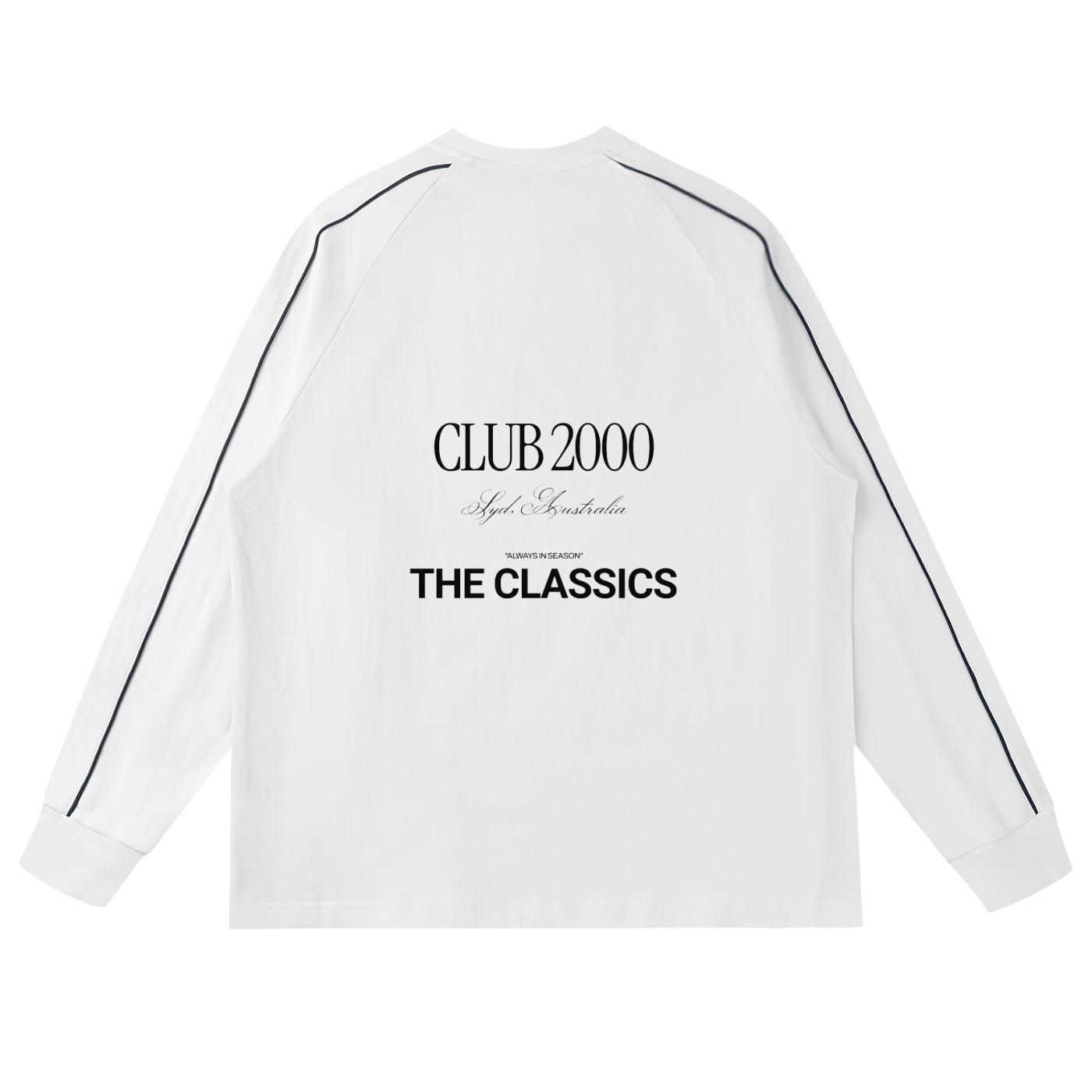 Contrast Panel Raglan Sweatshirt