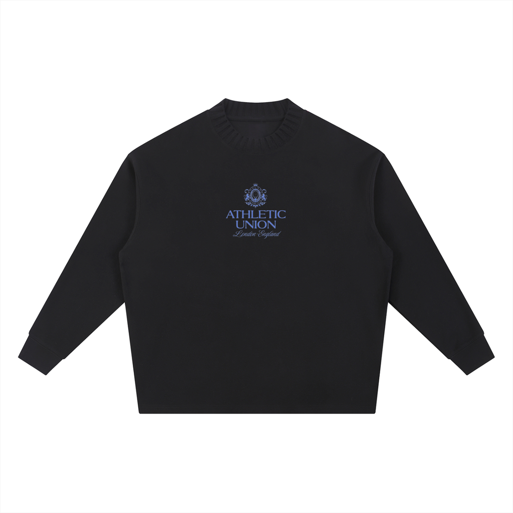 Knitted Round Neck Oversize Sweatshirt