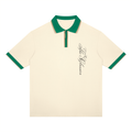 Unisex Color Block Polo Shirt